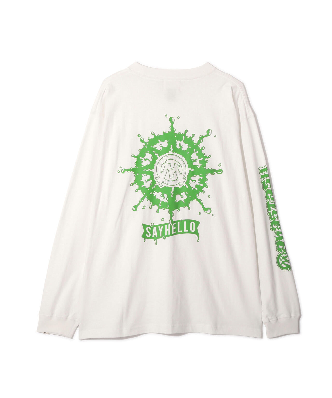 MANASTASH/マナスタッシュ/SAYHELLO L/S TEE