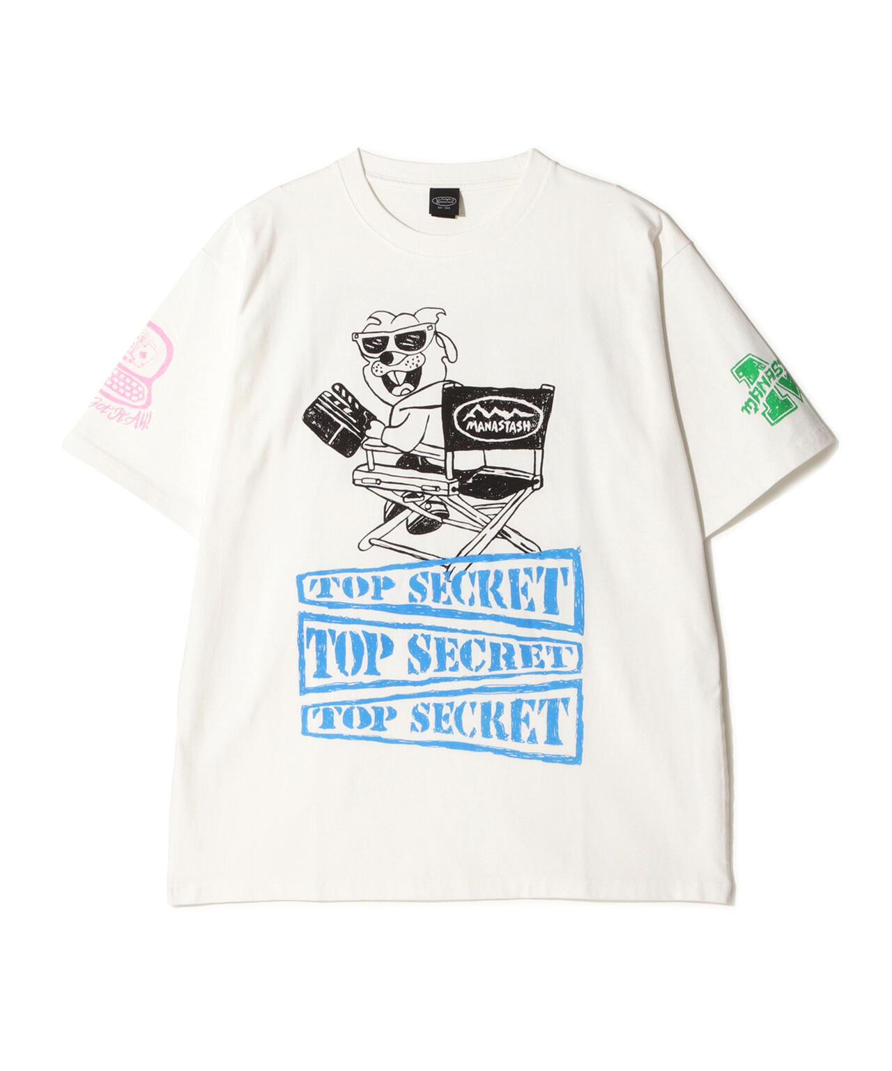 MANASTASH/マナスタッシュ/PUMICE TEE MIXED UP