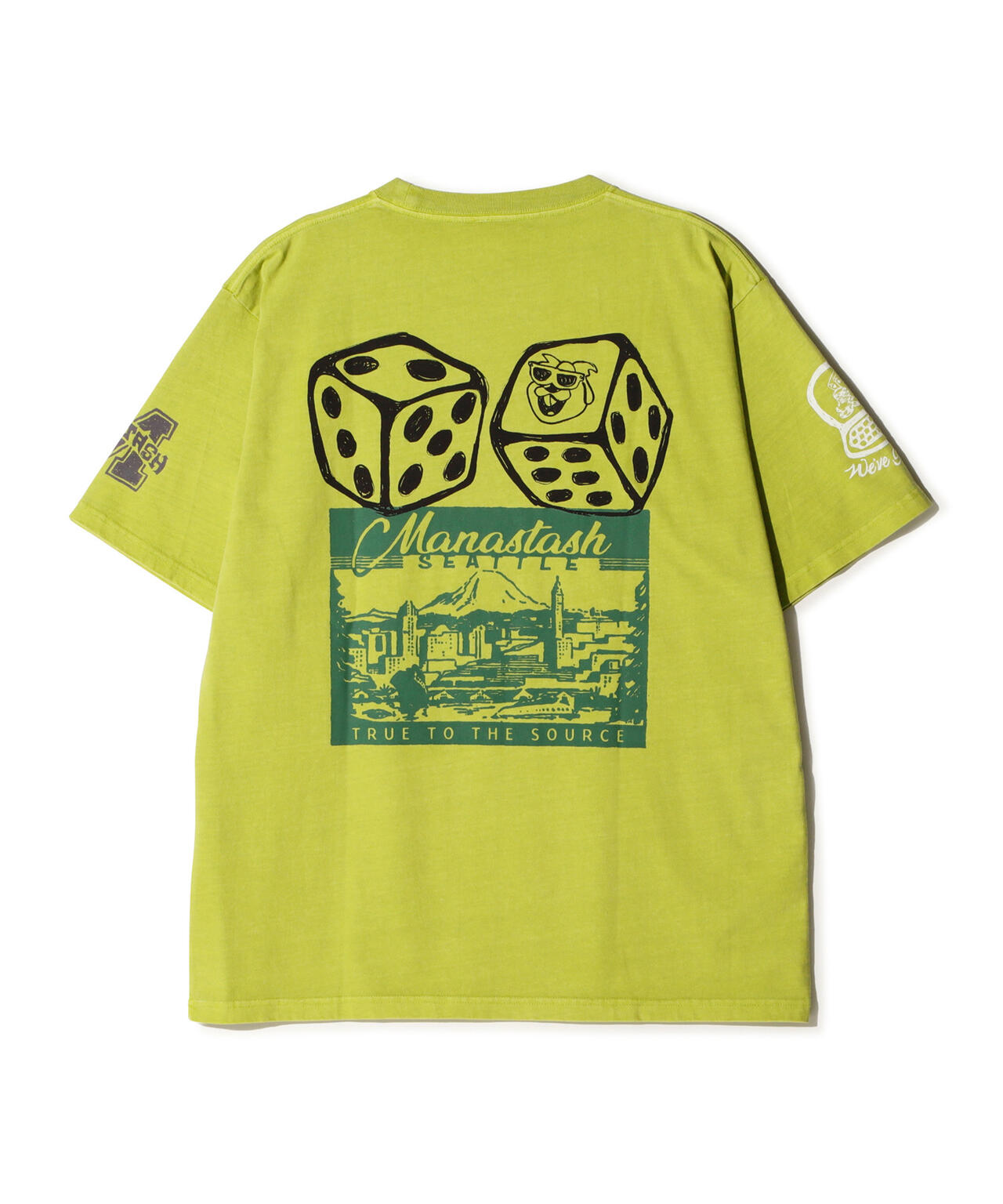 MANASTASH/マナスタッシュ/PUMICE TEE MIXED UP