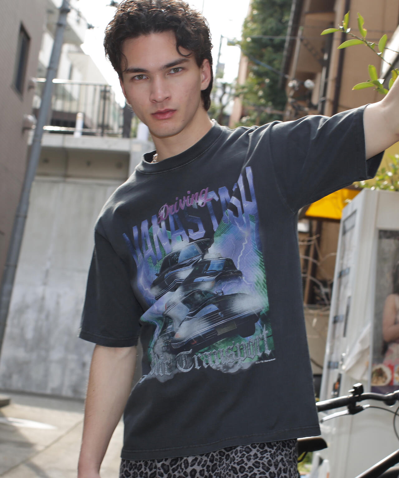 MANASTASH/マナスタッシュ/PUMICE TEE TAXI