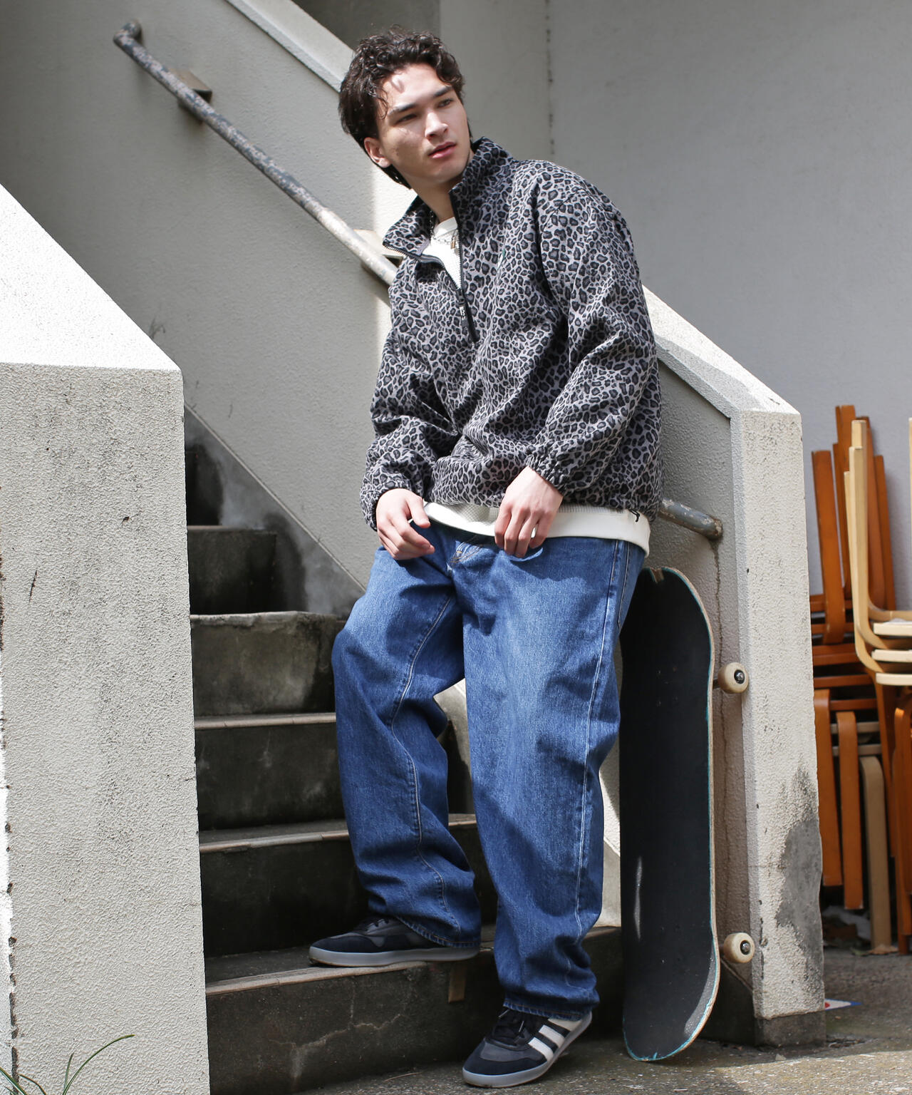 MANASTASH/マナスタッシュ/CHILLIWACK PULLOVER LEOPARD