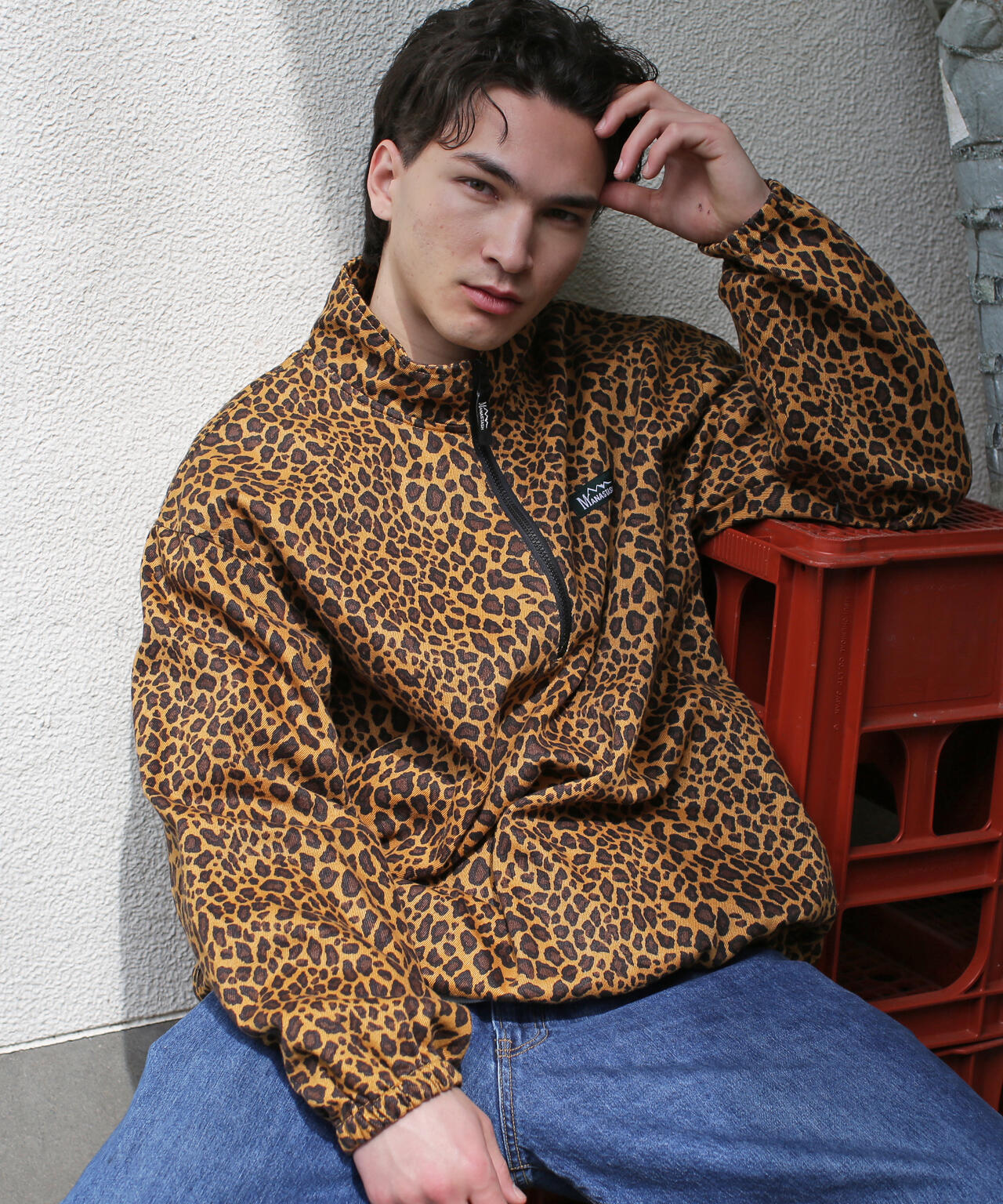 MANASTASH/マナスタッシュ/CHILLIWACK PULLOVER LEOPARD