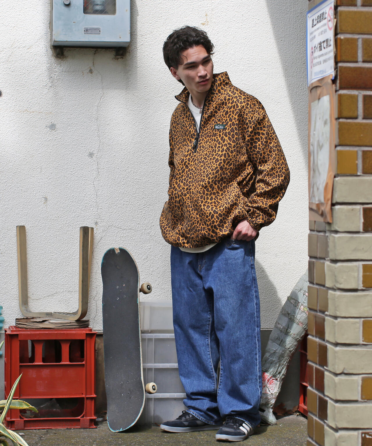 MANASTASH/マナスタッシュ/CHILLIWACK PULLOVER LEOPARD