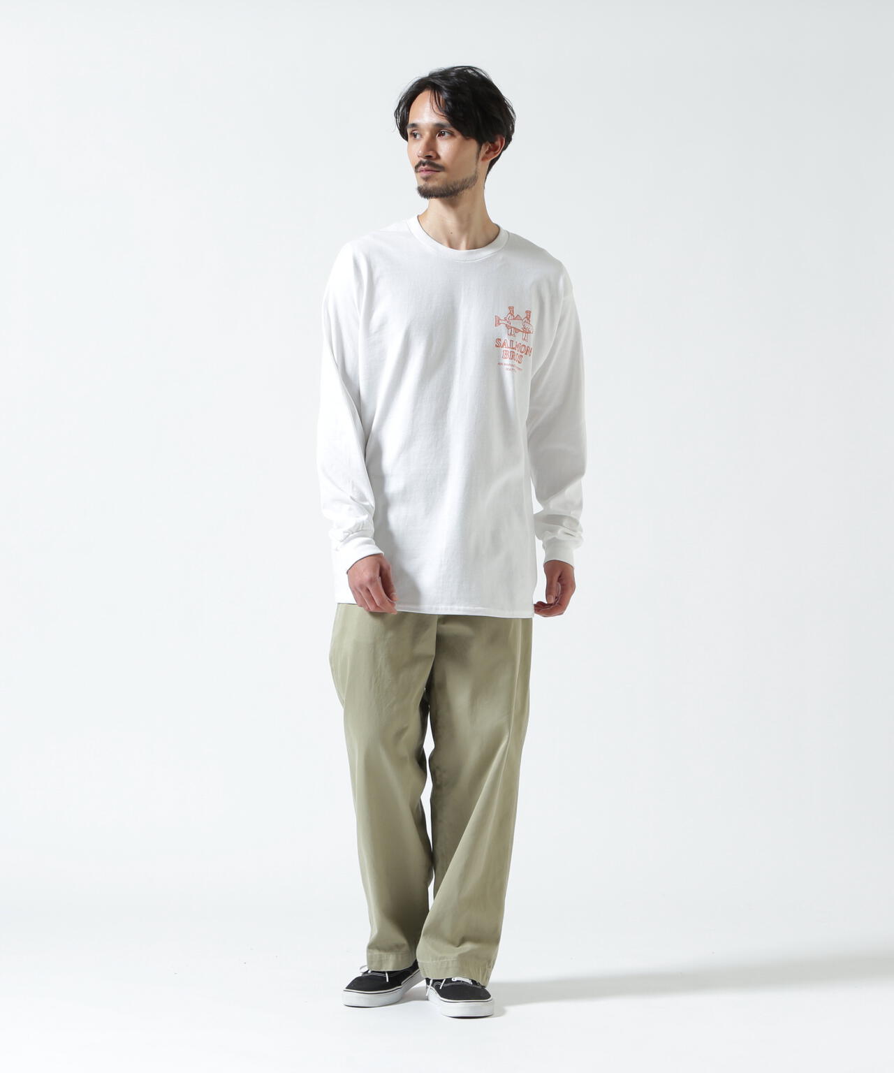 MANASTASH/マナスタッシュ/CiTee L/S SALMON/サーモン