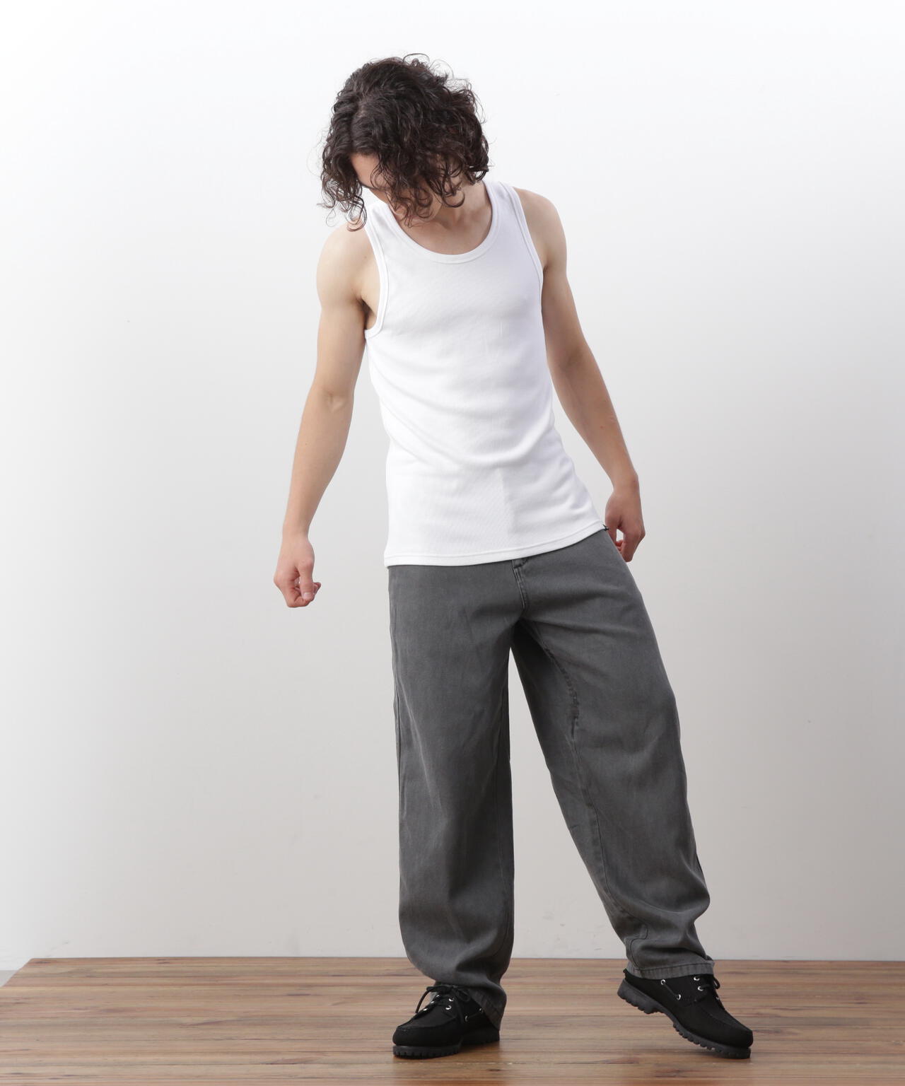 MANASTASH/マナスタッシュ/RIB TANK TOPS(2P)