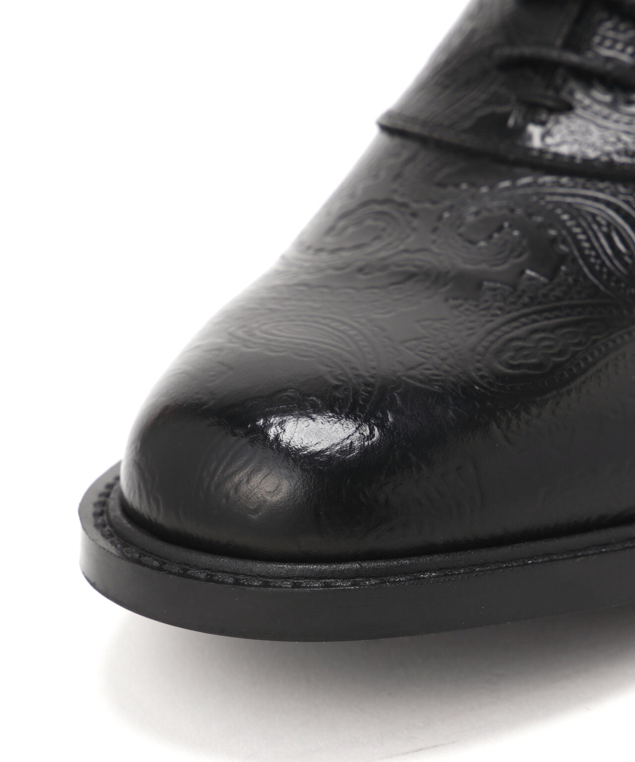 The Kenford Fineshoes/MENS CLASSIC SADDLE /  BLACK PAISLEY