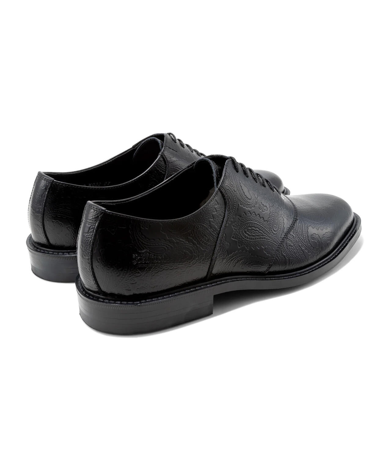 The Kenford Fineshoes/MENS CLASSIC SADDLE /  BLACK PAISLEY