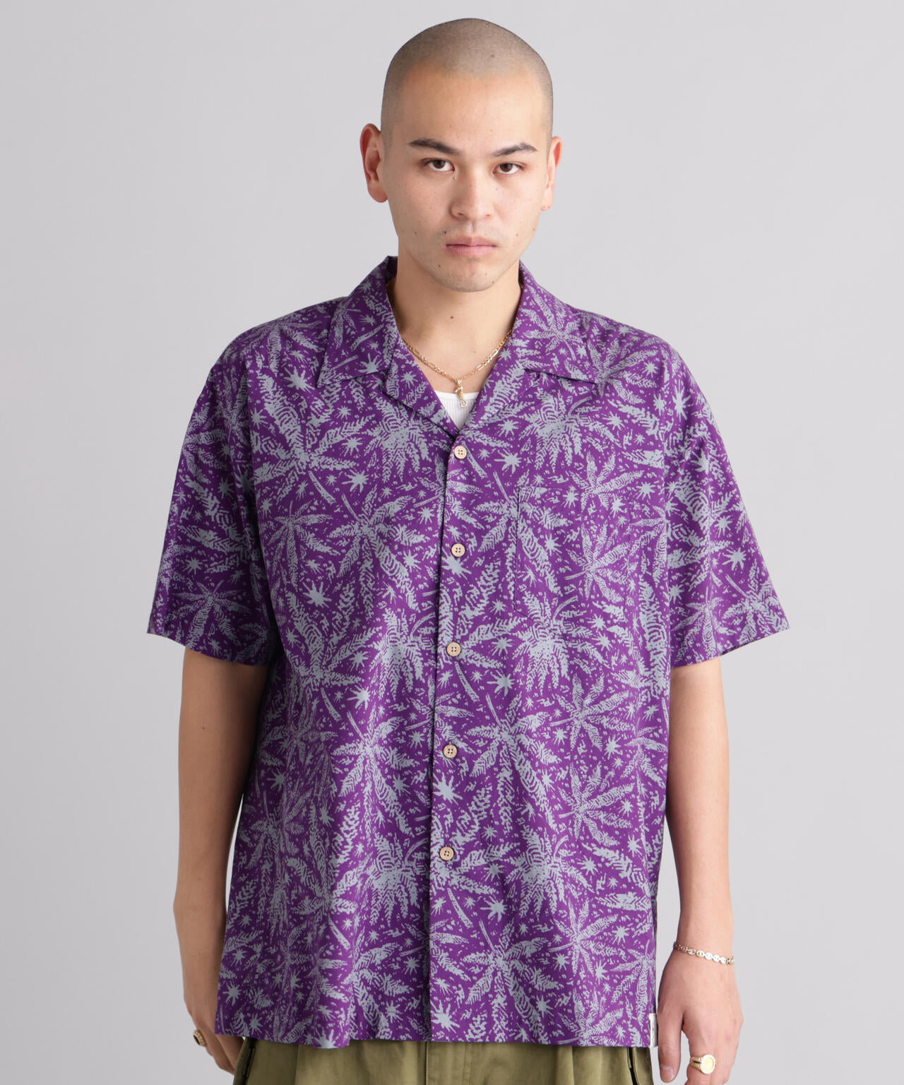 MANASTASH/マナスタッシュ/HEMP PATTERN SHIRTS