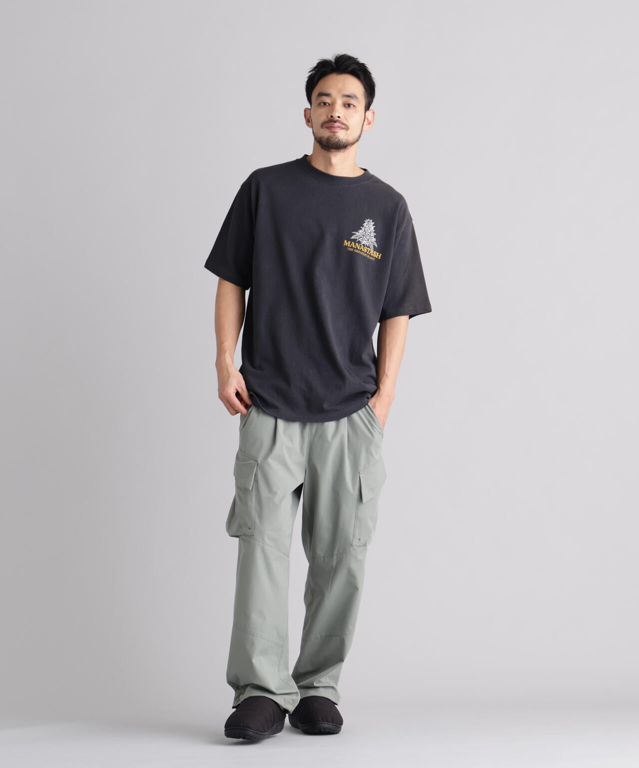 MANASTASH/マナスタッシュ/HEMP TEE TGP