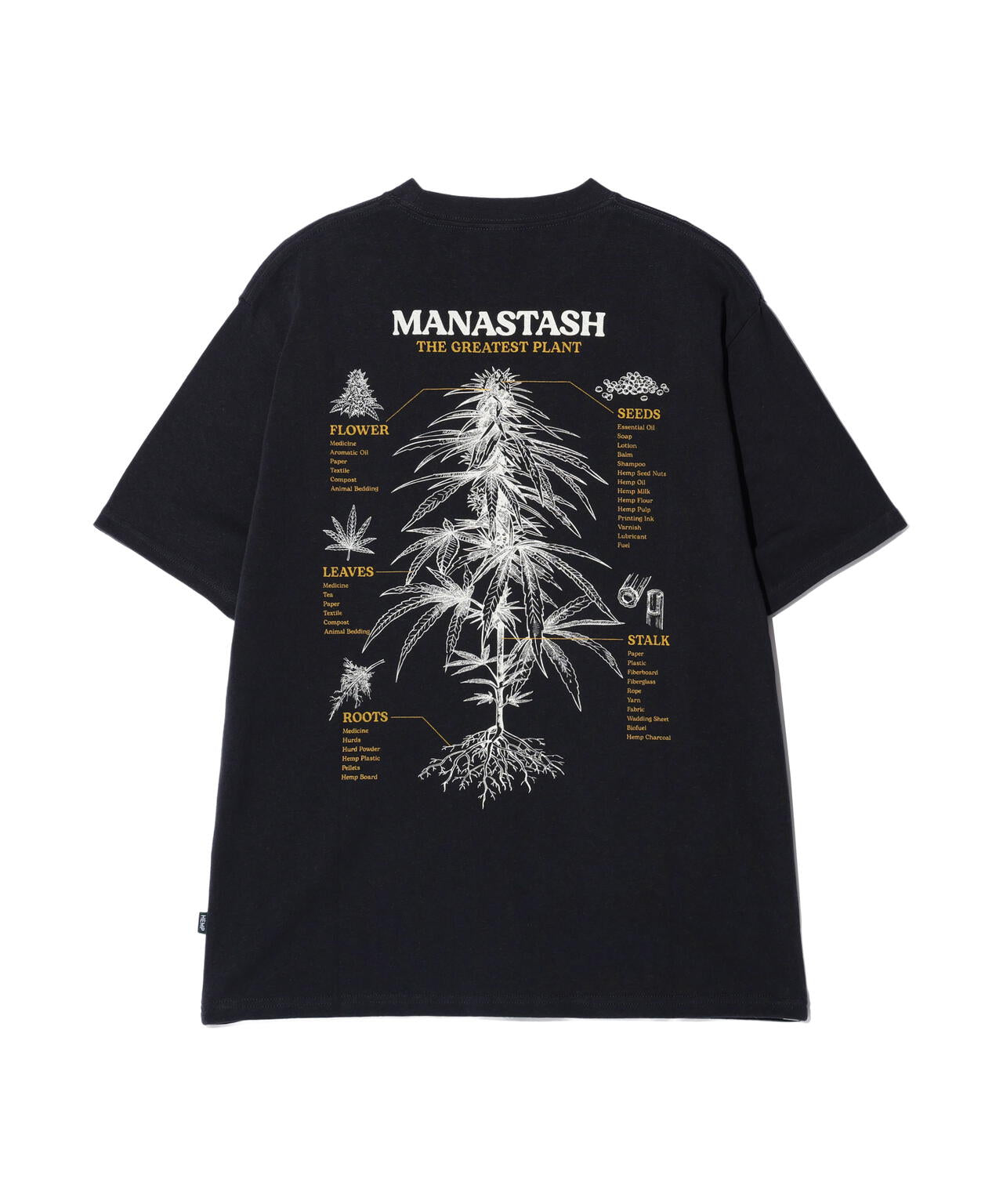 MANASTASH/マナスタッシュ/HEMP TEE TGP