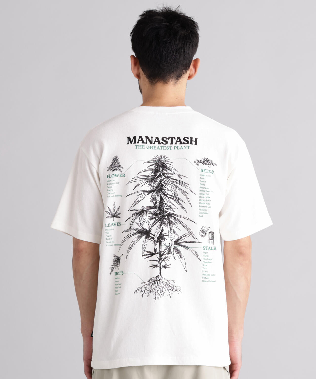 MANASTASH/マナスタッシュ/HEMP TEE TGP