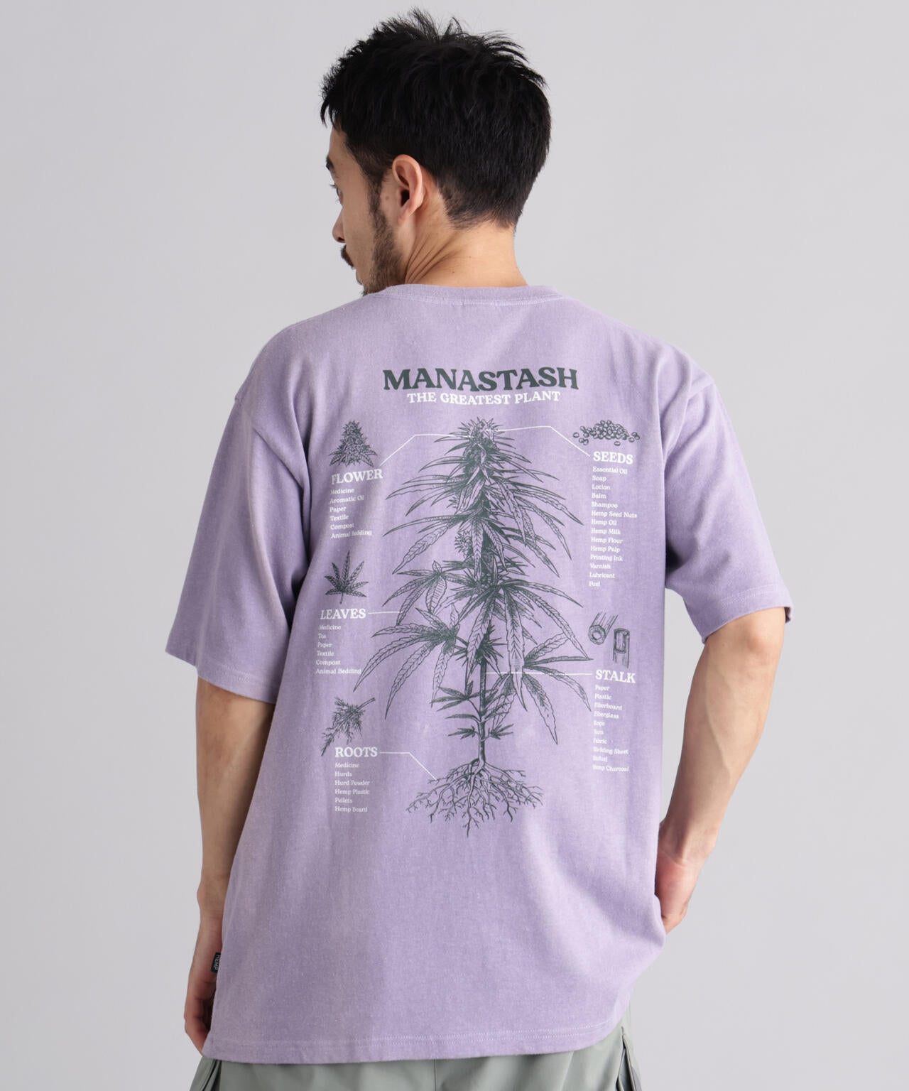 MANASTASH/マナスタッシュ/HEMP TEE TGP