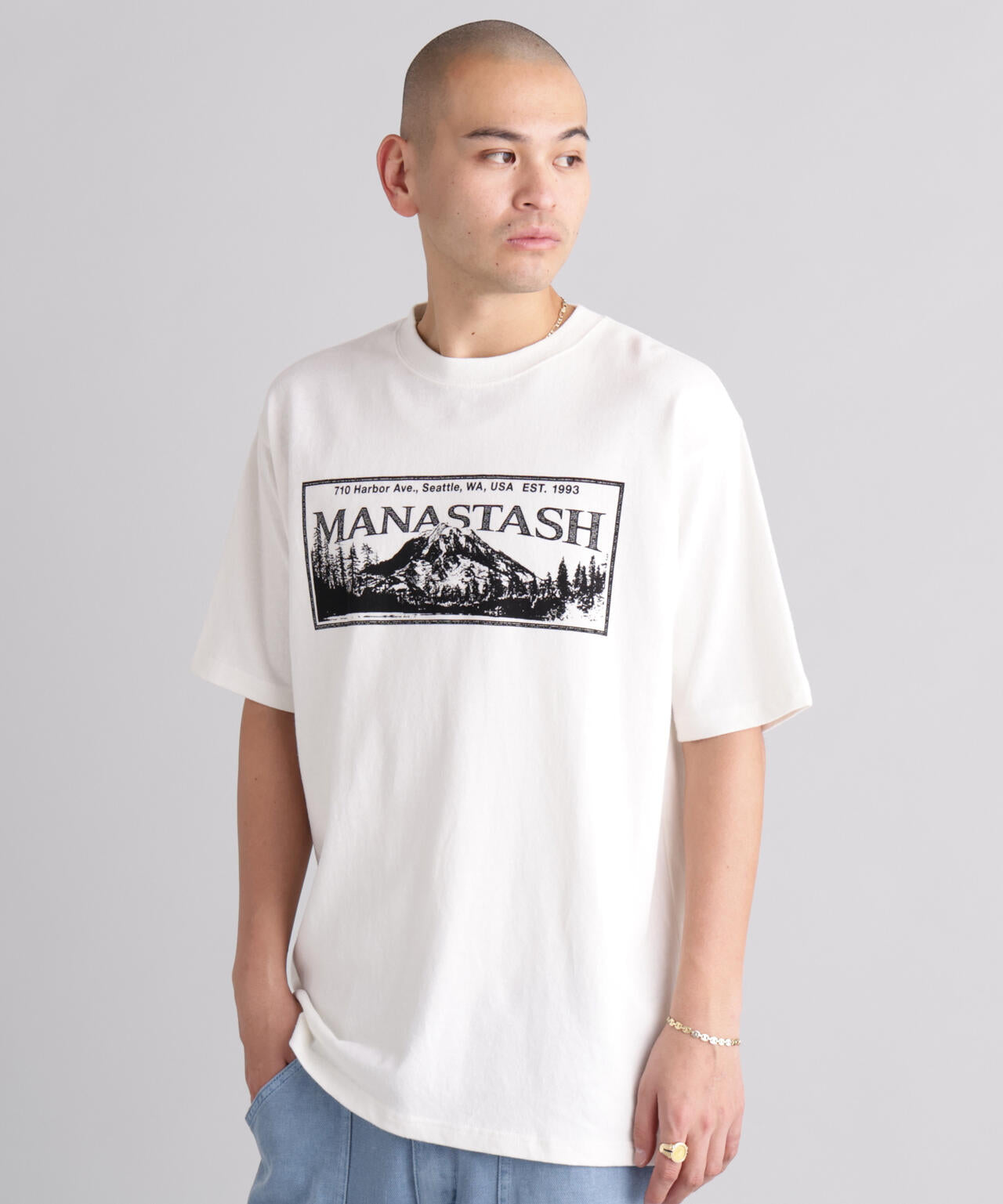 MANASTASH/マナスタッシュ/HEMP TEE RIDGE