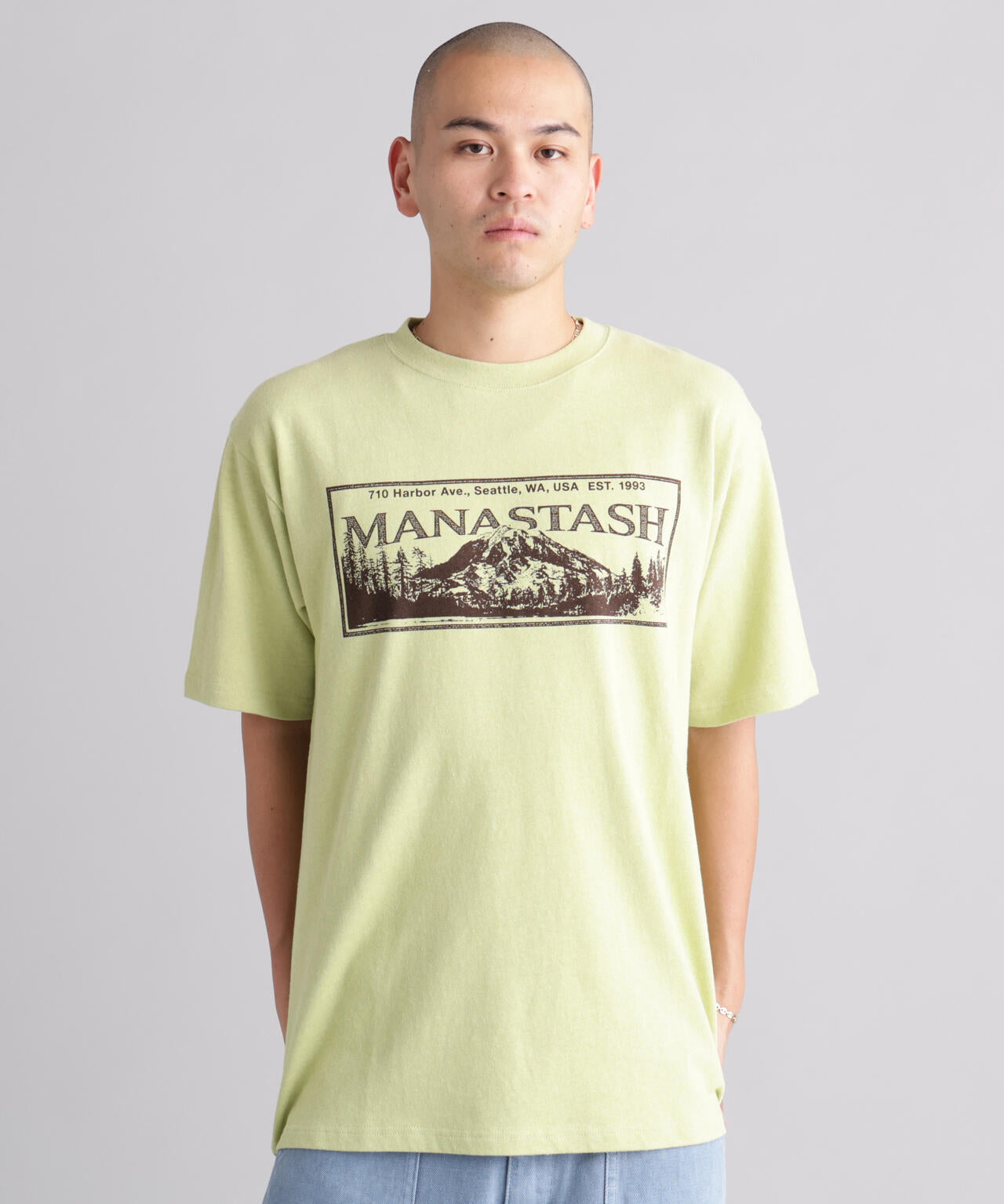 MANASTASH/マナスタッシュ/HEMP TEE RIDGE
