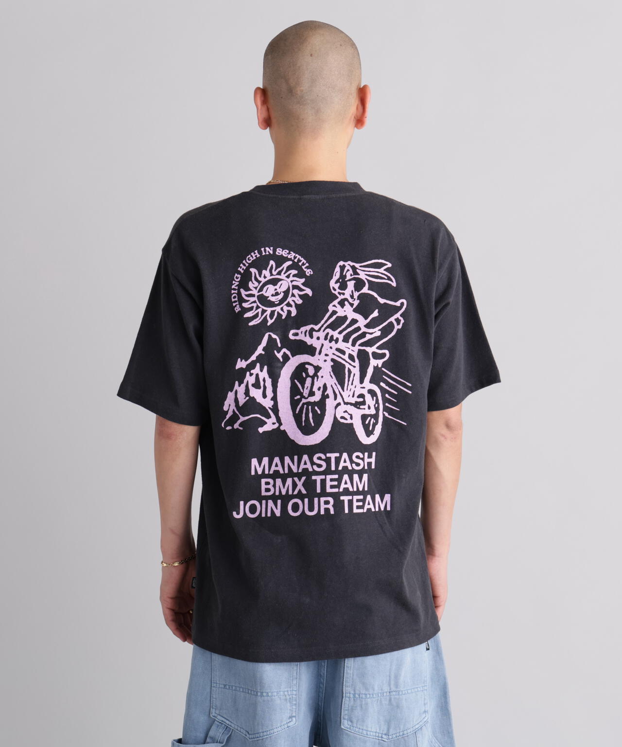 MANASTASH/マナスタッシュ/HEMP TEE BMX