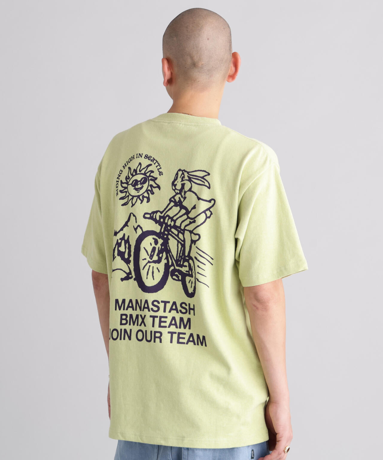 MANASTASH/マナスタッシュ/HEMP TEE BMX