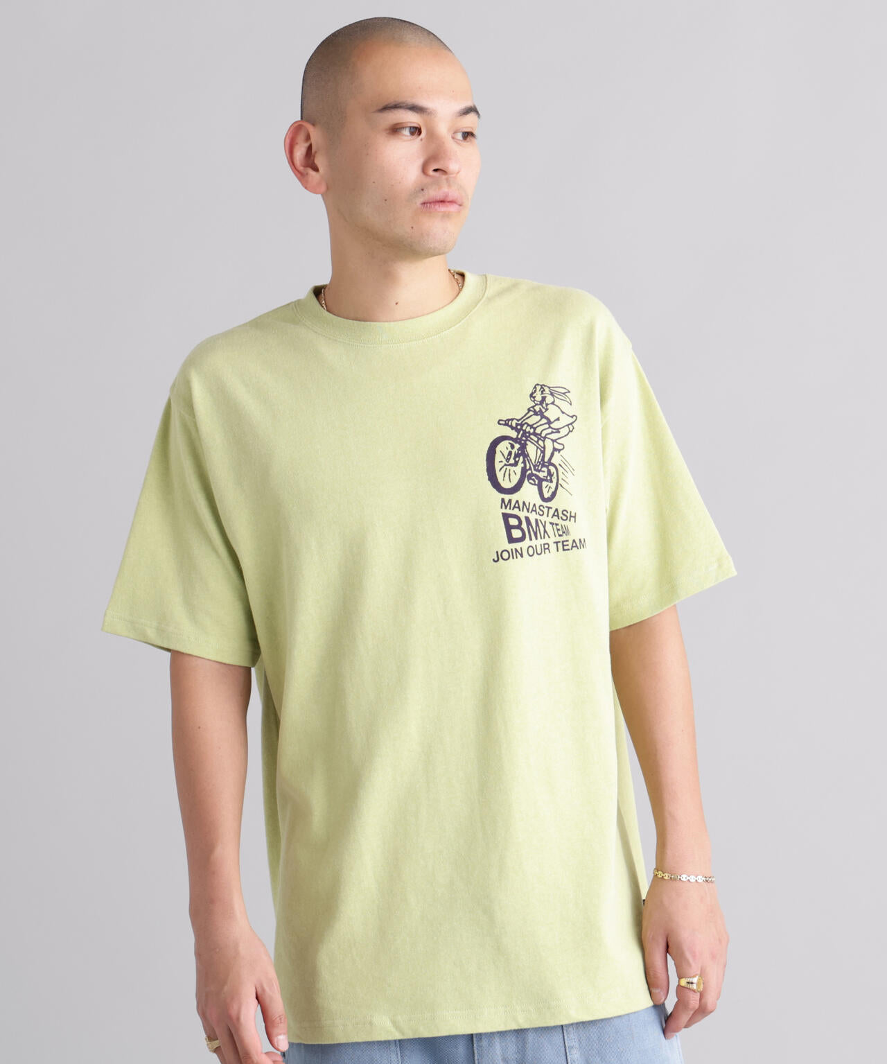 MANASTASH/マナスタッシュ/HEMP TEE BMX