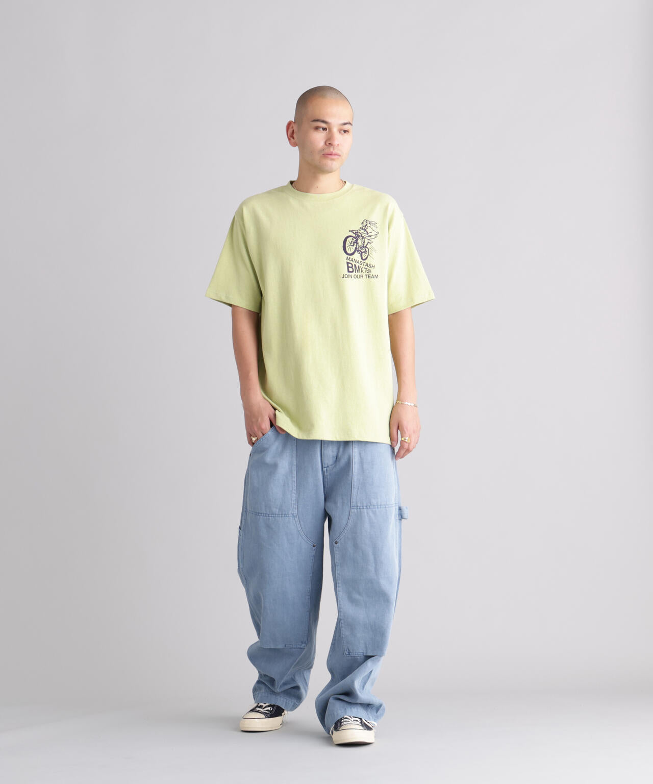 MANASTASH/マナスタッシュ/HEMP TEE BMX
