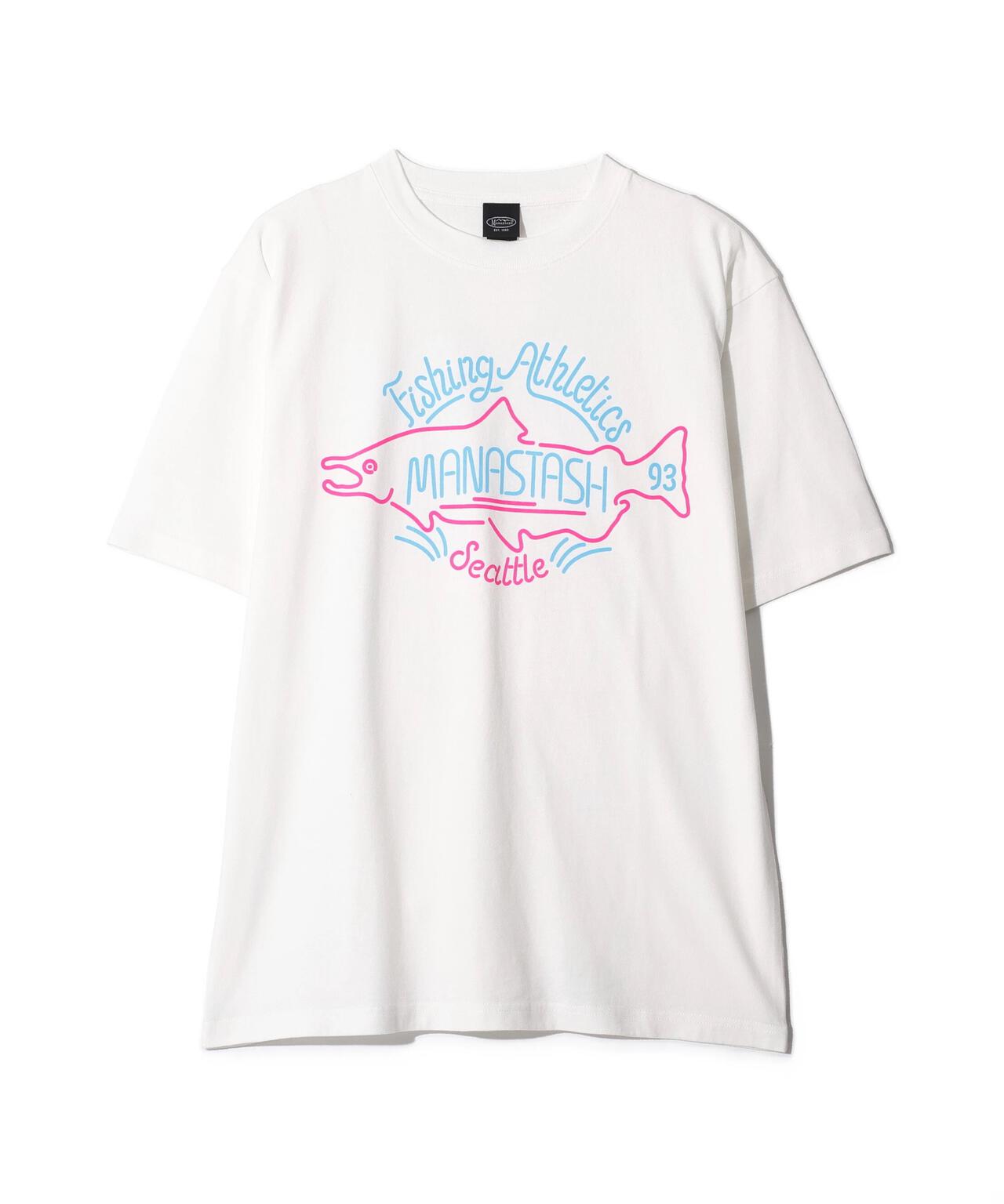 MANASTASH/マナスタッシュ/PUMICE TEE NEON SIGN
