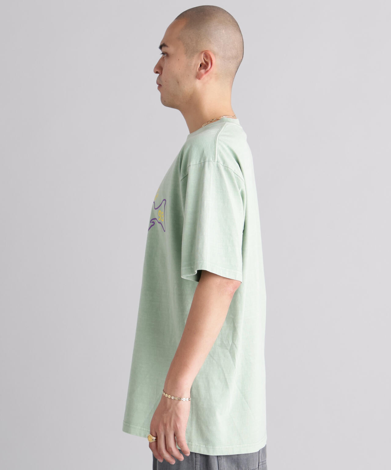 MANASTASH/マナスタッシュ/PUMICE TEE NEON SIGN