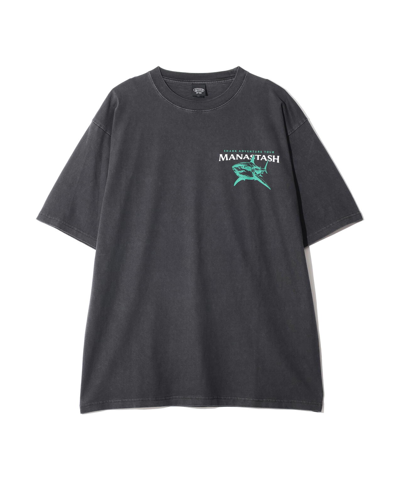 MANASTASH/マナスタッシュ/PUMICE TEE SHARK