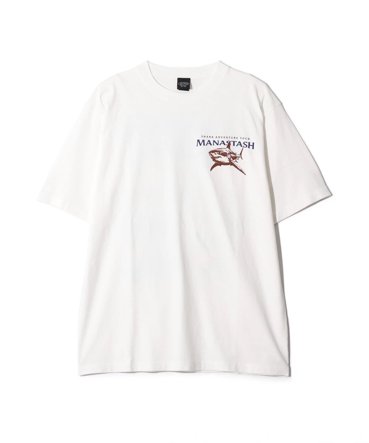 MANASTASH/マナスタッシュ/PUMICE TEE SHARK