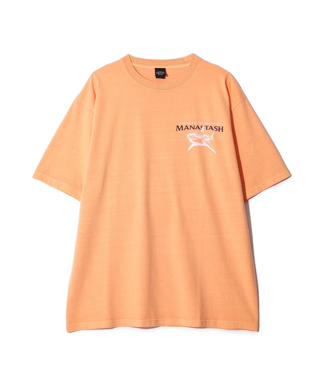 MANASTASH/マナスタッシュ/PUMICE TEE SHARK