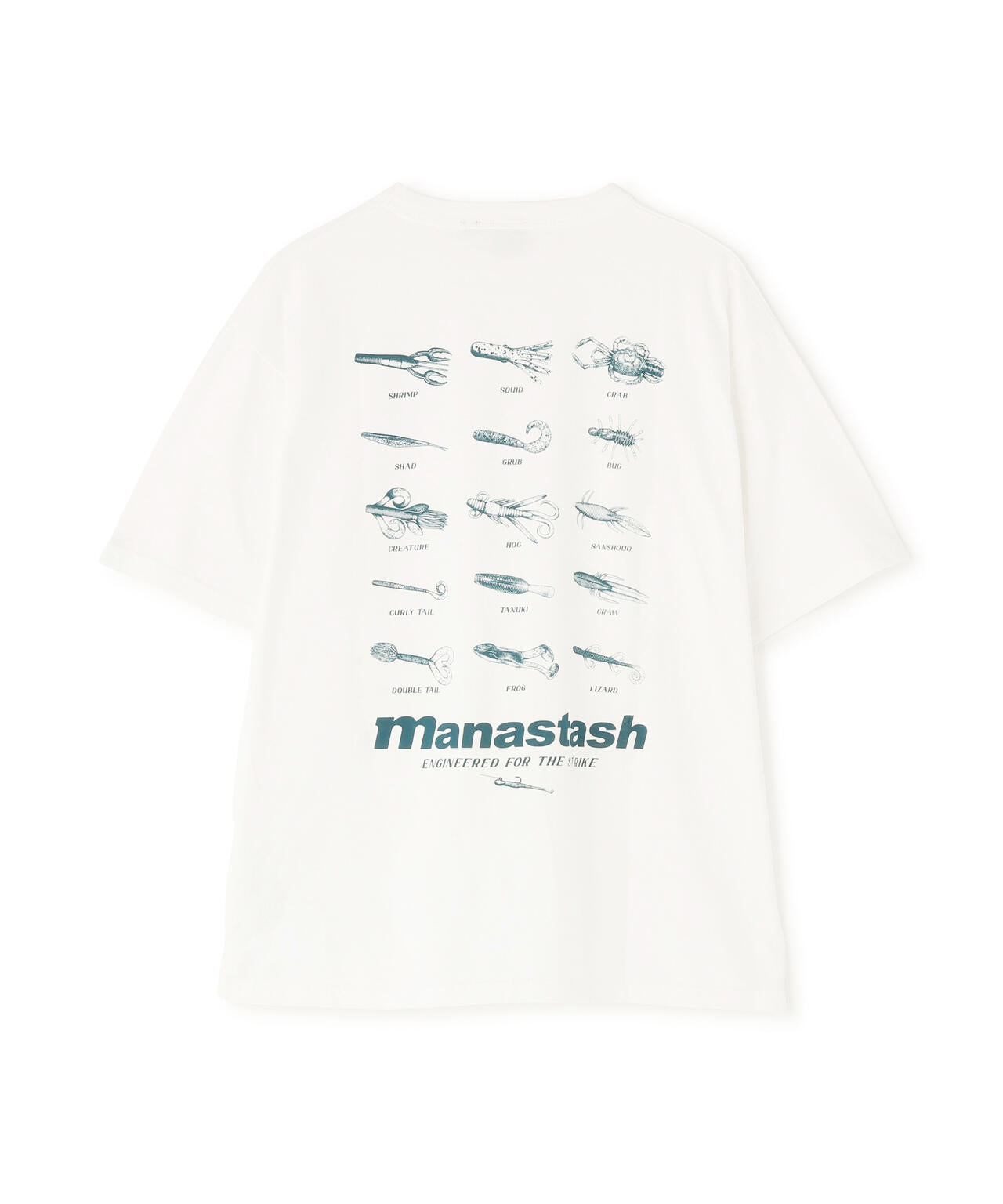 MANASTASH/マナスタッシュ/SOFT LURE TEE/ソフトルアーティー