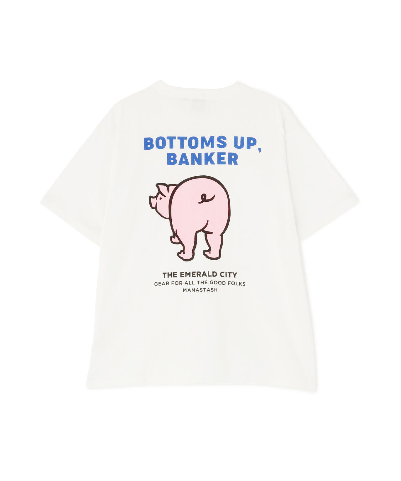 MANASTASH/マナスタッシュ/PIGGY BANK TEE