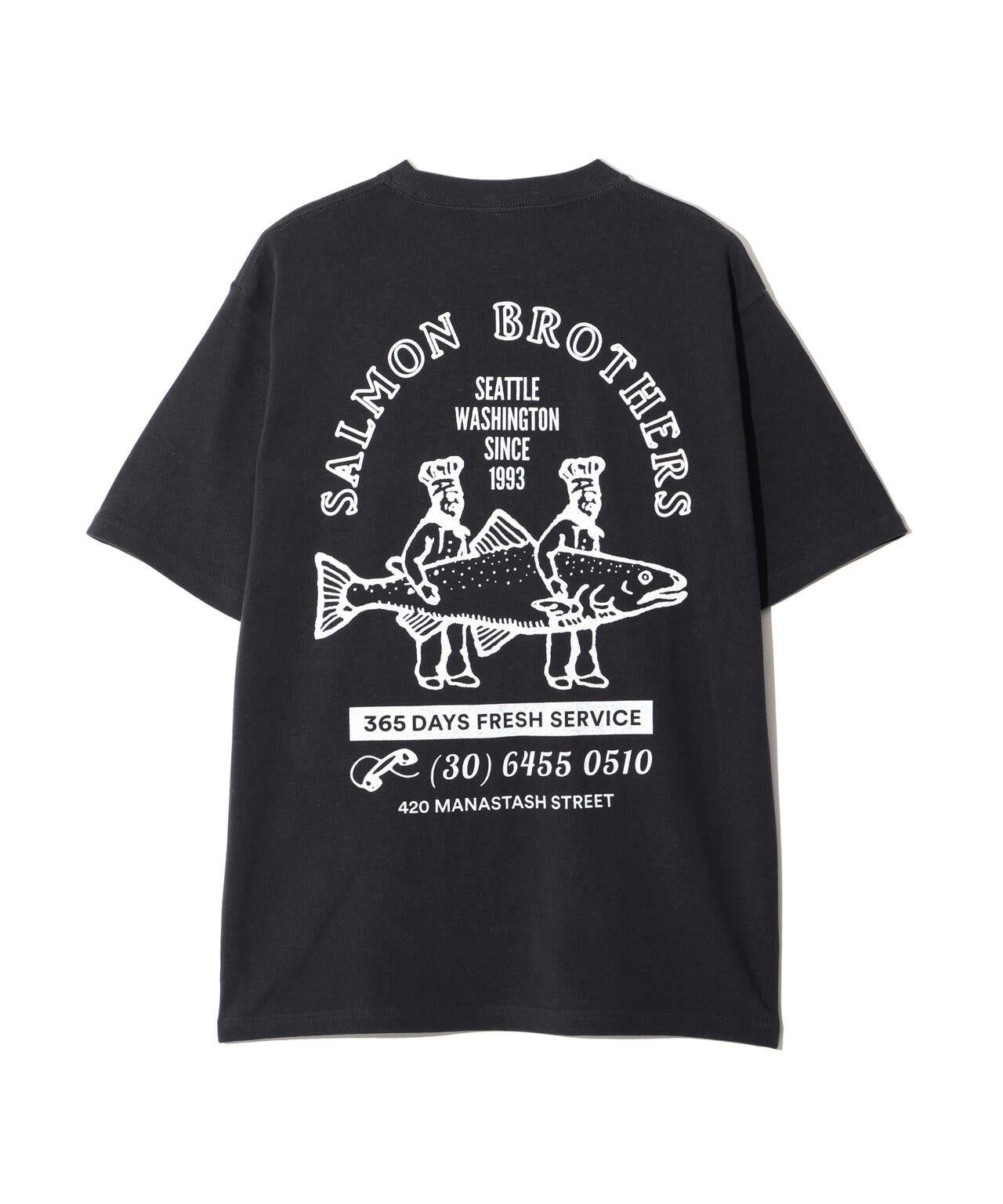 MANASTASH/マナスタッシュ/SALMON HEMP TEE