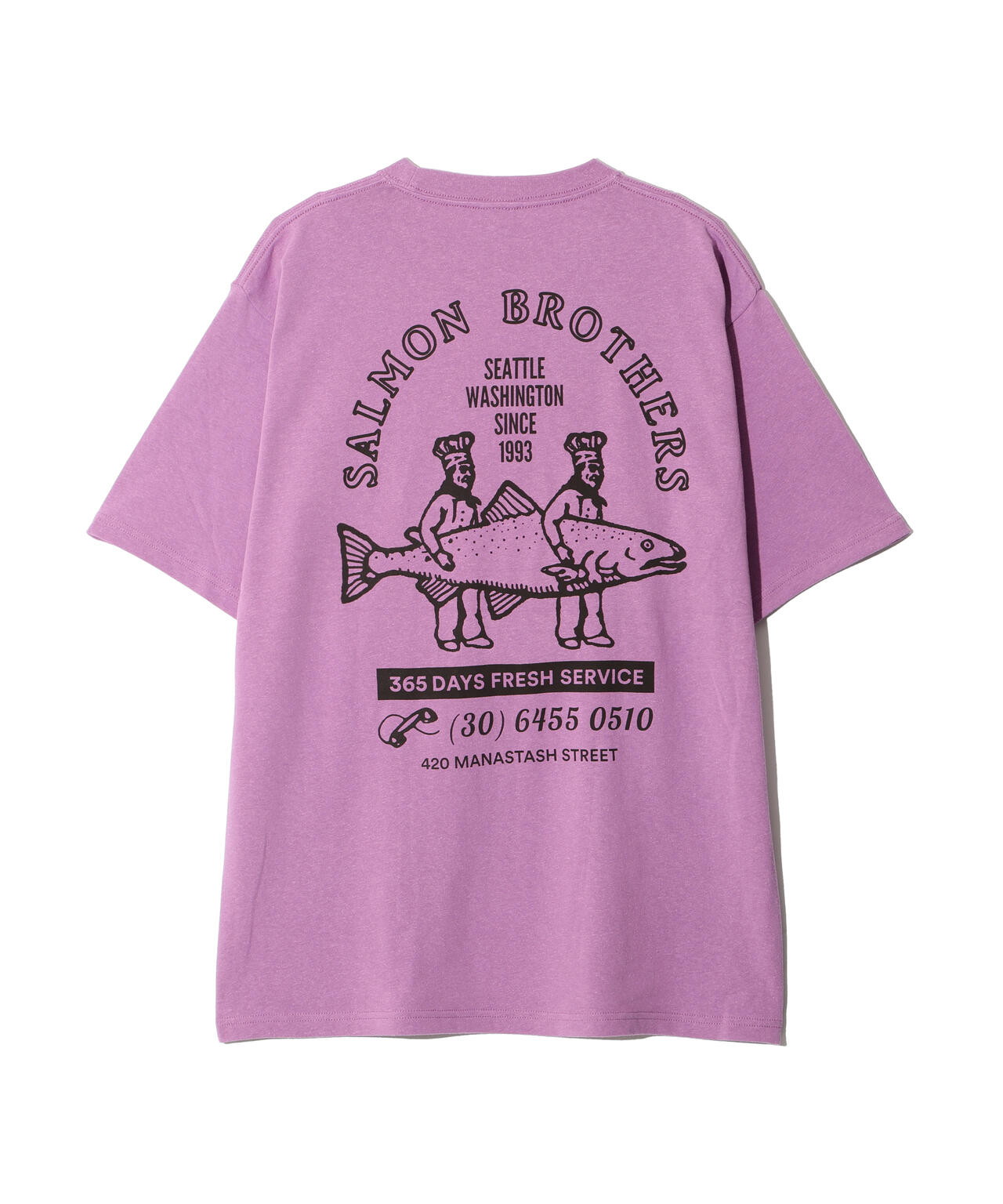 MANASTASH/マナスタッシュ/SALMON HEMP TEE