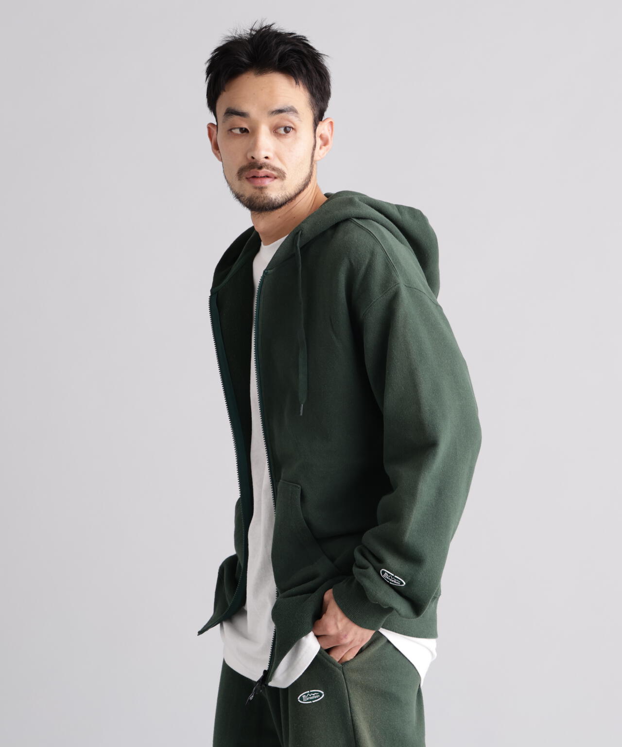 MANASTASH/マナスタッシュ/HEMP CLASSIC SWEAT ZIP HOODIE