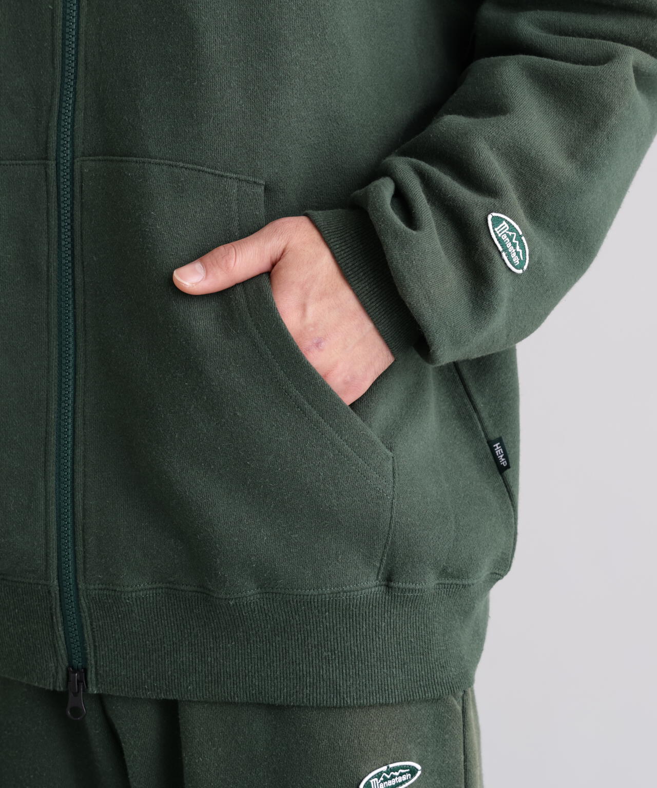 MANASTASH/マナスタッシュ/HEMP CLASSIC SWEAT ZIP HOODIE