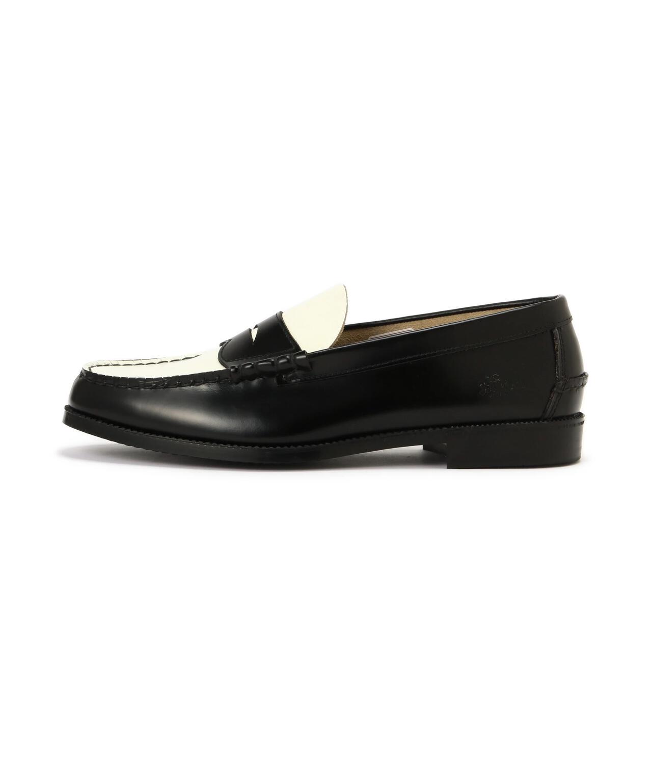 The Kenford Fineshoes/COMBI LOAFERS/BLACK WHITE