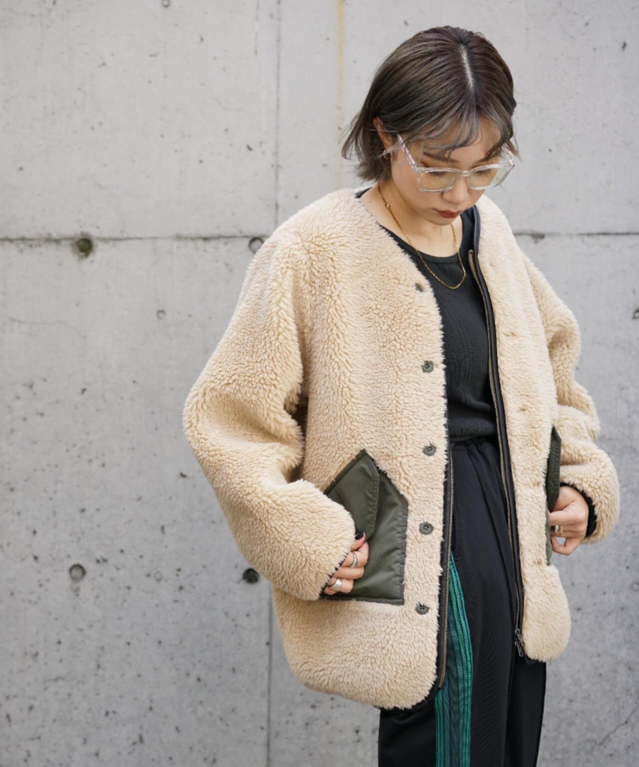 RETRO GRADE/レトロ グレード　シープ トリム ボア ライナー / SHEEP TRIM BOA LINER