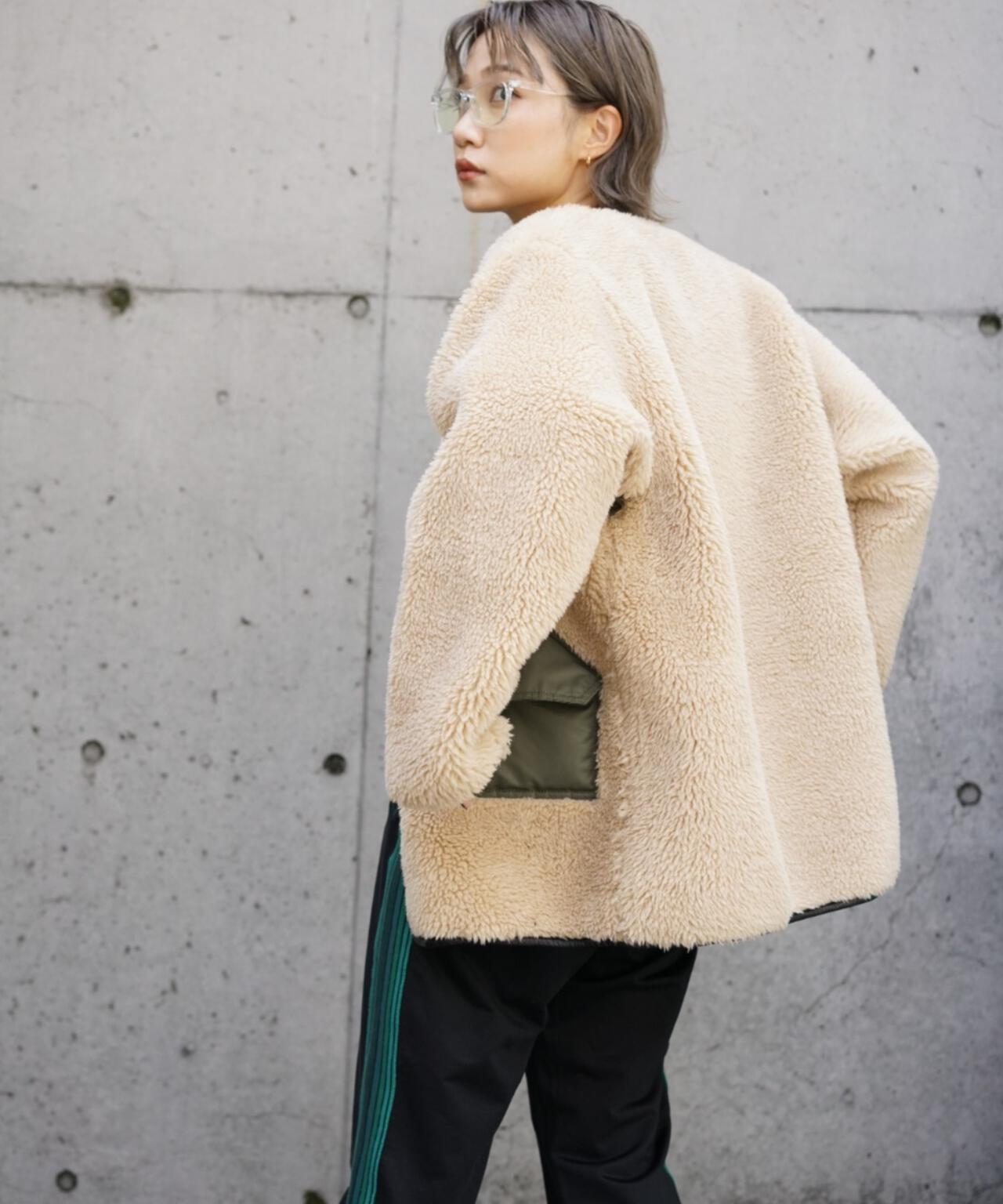 RETRO GRADE/レトロ グレード　シープ トリム ボア ライナー / SHEEP TRIM BOA LINER