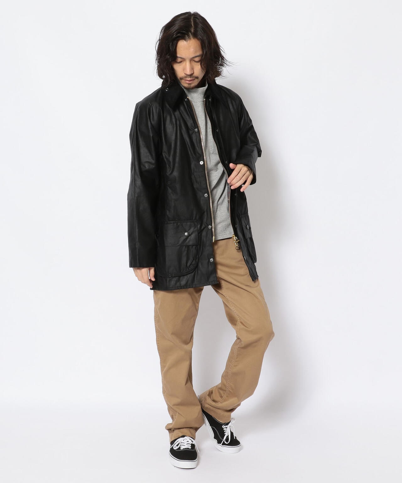 BARBOUR (バブアー）BEAUFORT WAXED COTTON ビューフォート ワックスド コットン MWX0017