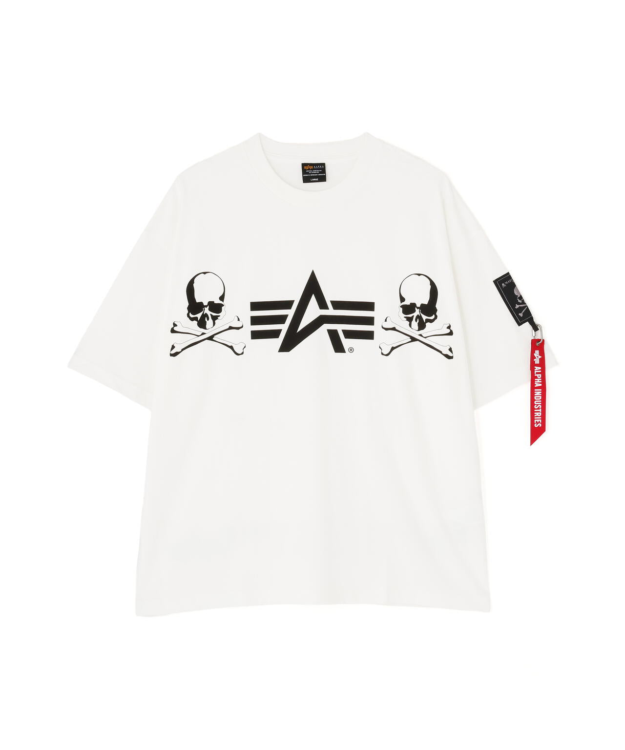 Alpha Industries × MASTERMIND WORLD　Graphic T-Shirt
