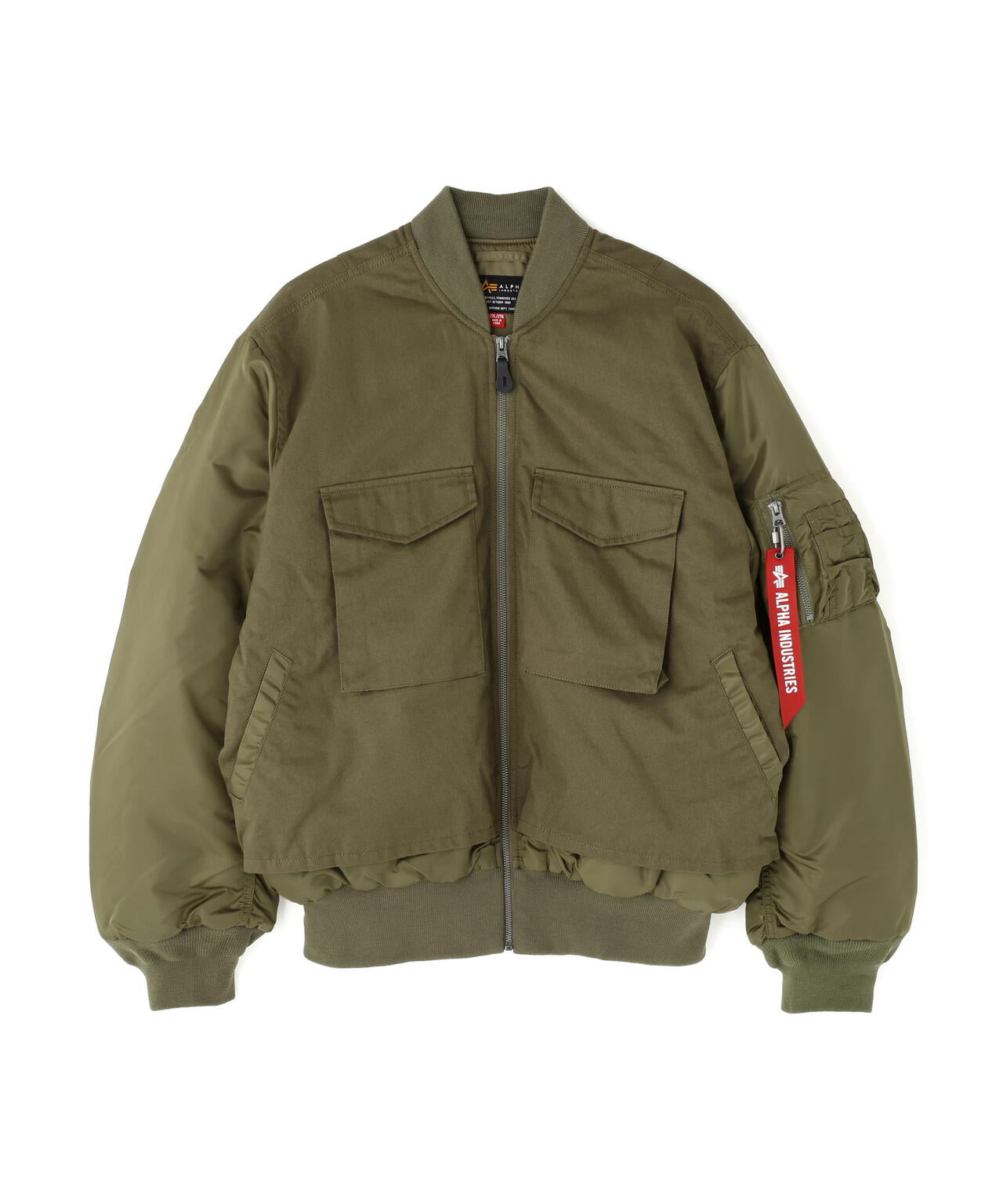 MA-1 MIXED COTTON FLIGHT JACKET