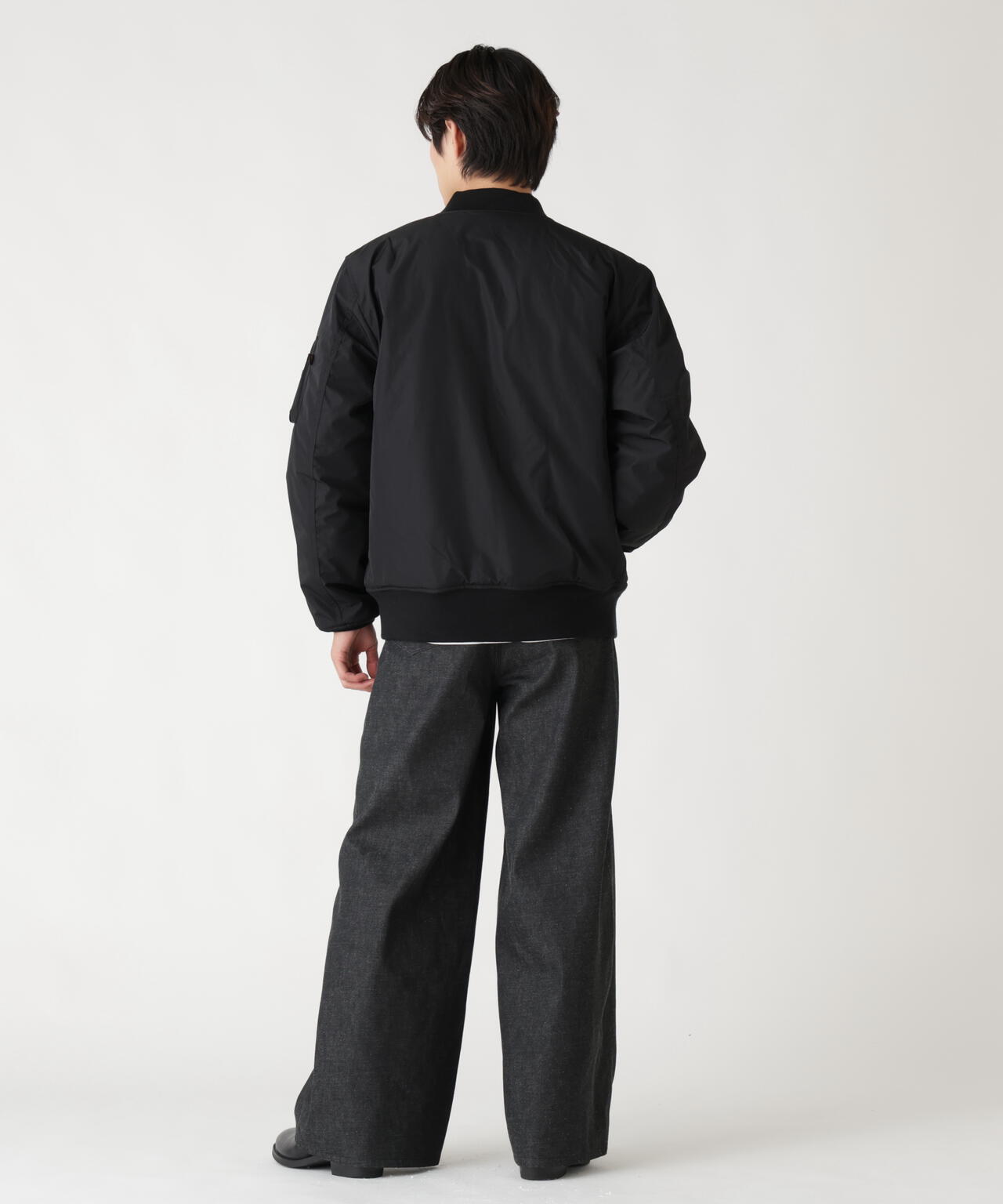 REVERSIBLE ONION QUILTED MA-1 FLIGHT JACKET