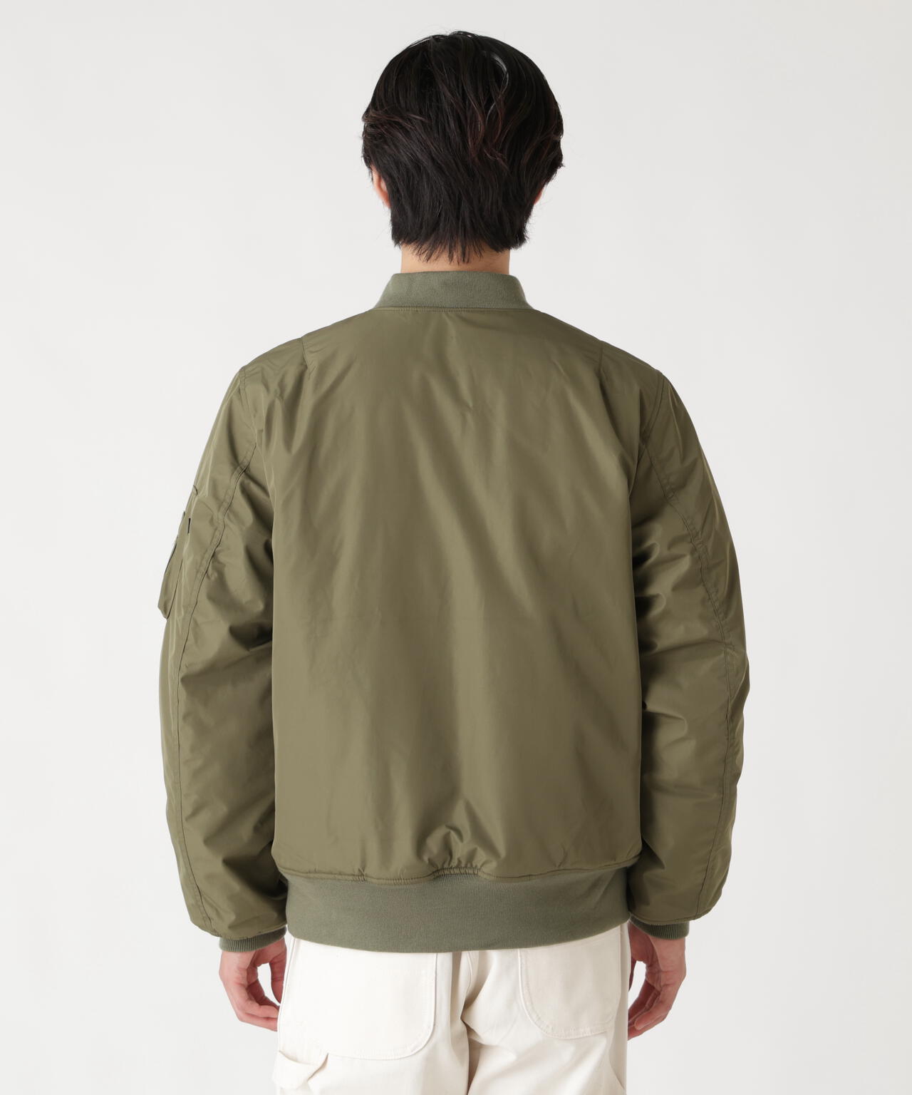 REVERSIBLE ONION QUILTED MA-1 FLIGHT JACKET
