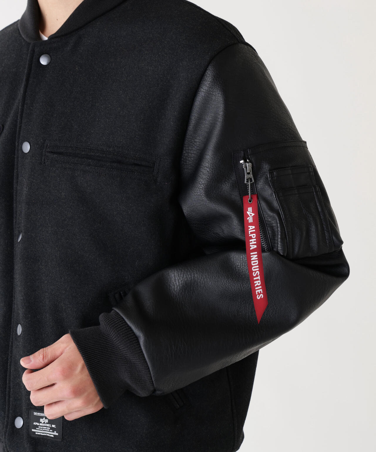 ALPHA LETTERMAN JACKET