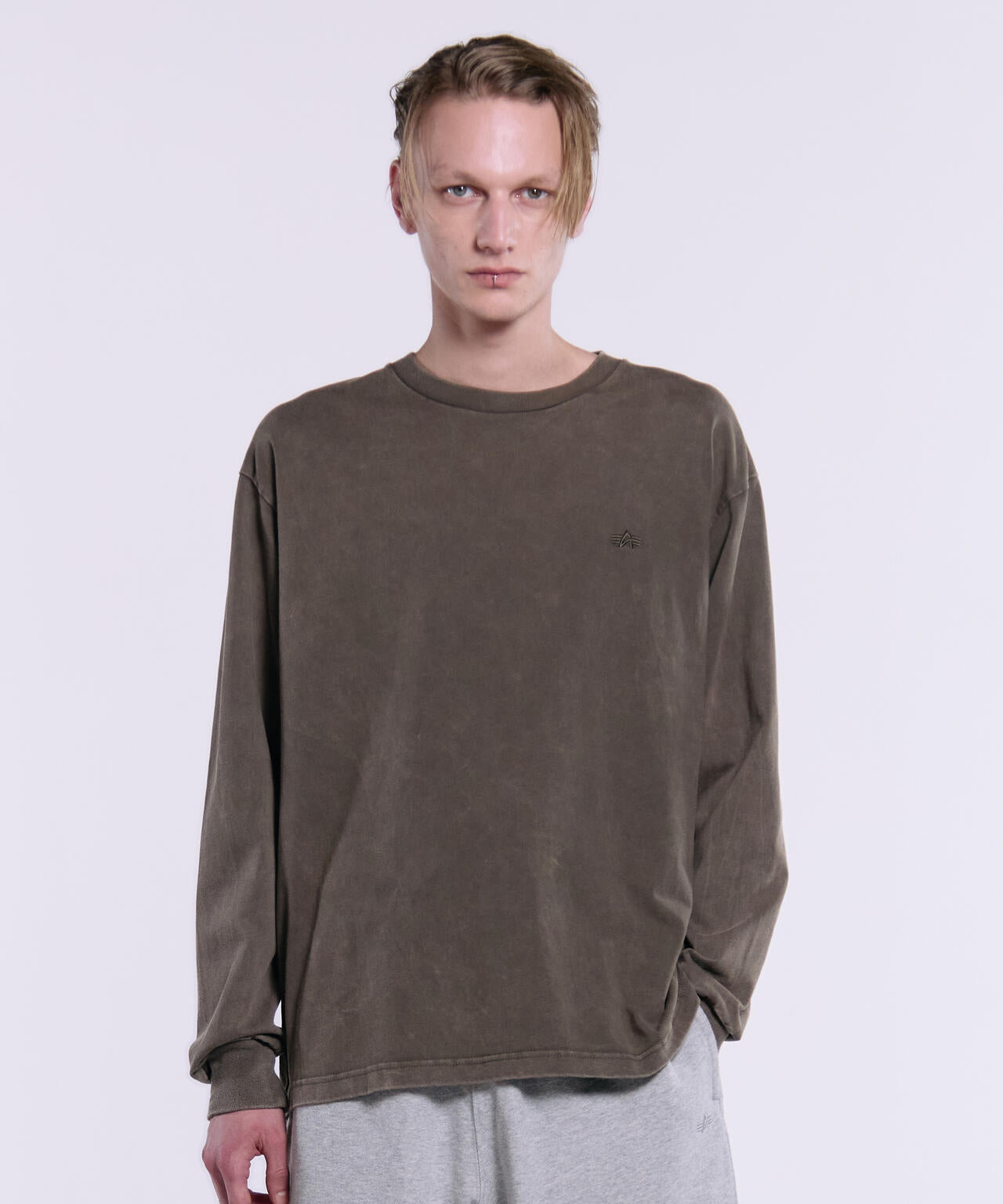 SNOW WASH LS T-SHIRT