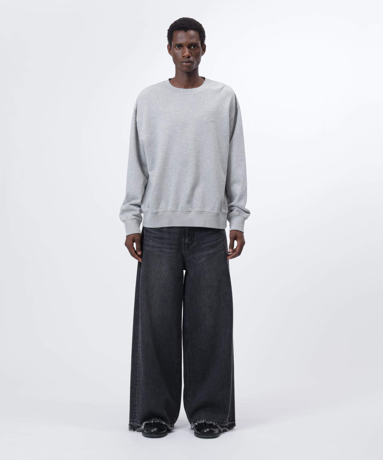 SNOW WASH CREW SWEAT