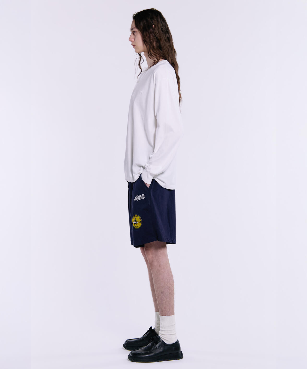 PATCHED JERSEY SHORT