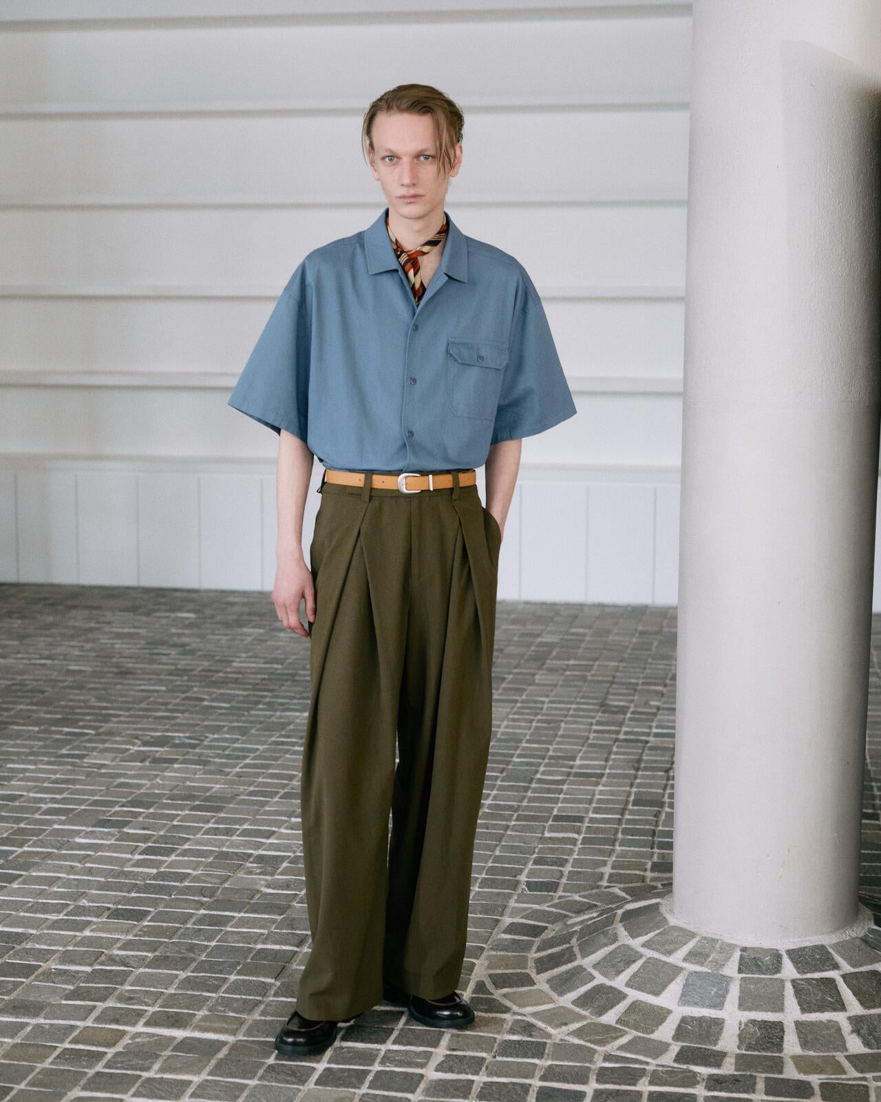 SS RELAXED ONE POCKET SHIRT