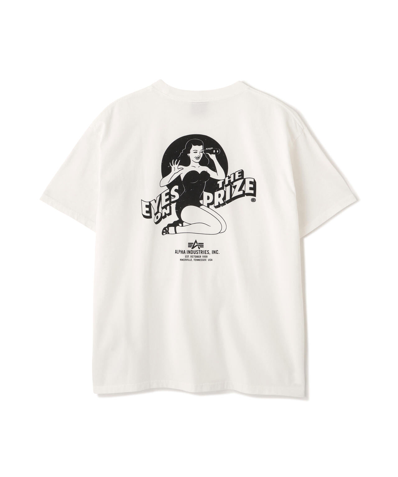 EYES ON THE PRIZE PIN‐UP T‐SHIRT