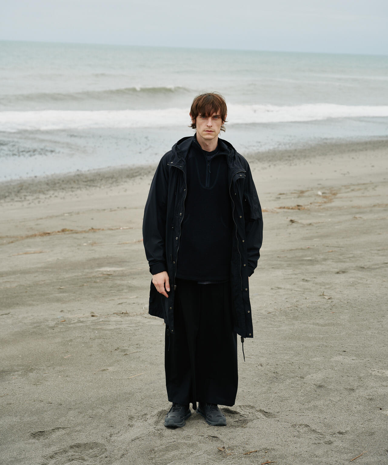 White Mountaineering × Alpha｜HOODED COAT