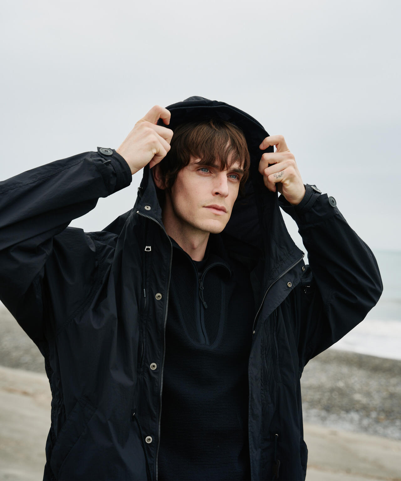 White Mountaineering × Alpha｜HOODED COAT