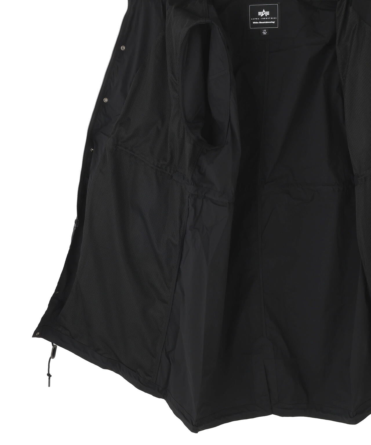 White Mountaineering × Alpha｜HOODED COAT